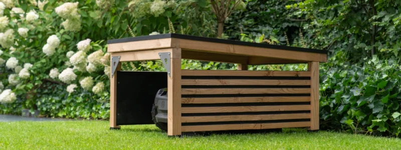 Het Maaierhuis - Robotmaaier garages op maat