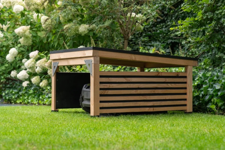 Het Maaierhuis - Robotmaaier garages op maat